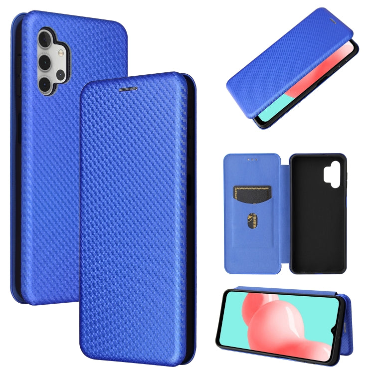 Carbon Fiber Texture Magnetic Horizontal Flip TPU + PC + PU Leather Case with Card Slot, For Huawei Y9a, For Huawei nova 8 SE, For Huawei Honor 10X Lite, For Samsung Galaxy A12 / M12, For Samsung Galaxy A32 5G, For Samsung Galaxy S30                   ...