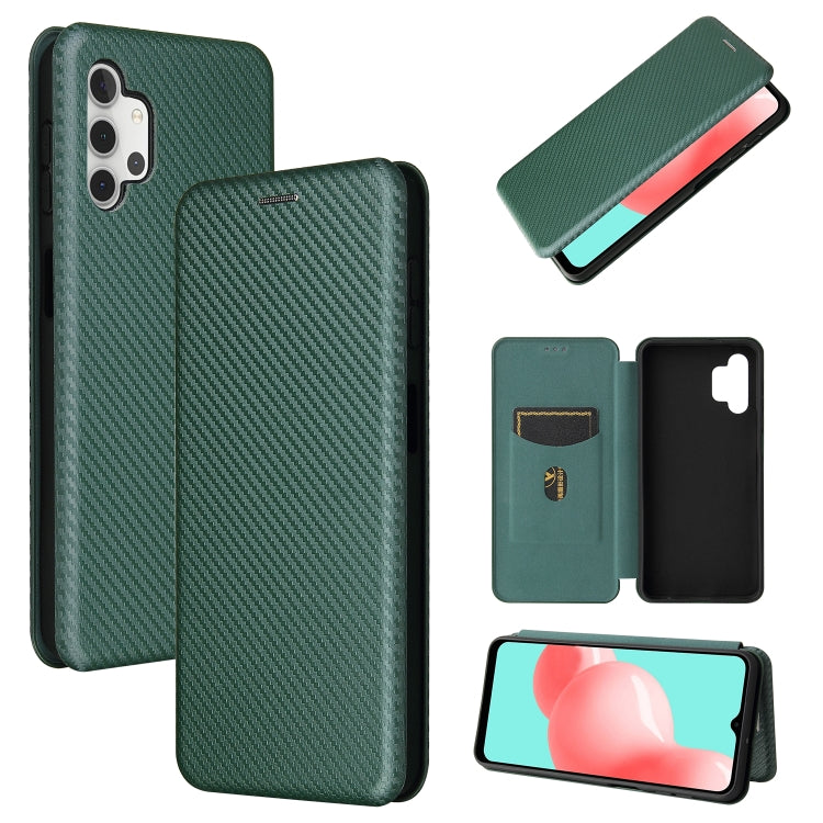 Carbon Fiber Texture Magnetic Horizontal Flip TPU + PC + PU Leather Case with Card Slot, For Huawei Y9a, For Huawei nova 8 SE, For Huawei Honor 10X Lite, For Samsung Galaxy A12 / M12, For Samsung Galaxy A32 5G, For Samsung Galaxy S30                   ...
