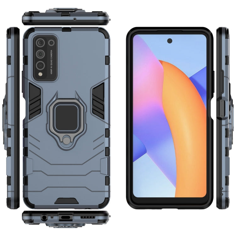 PC + TPU Shockproof Protective Case with Magnetic Ring Holder, For Huawei Honor 10X Lite