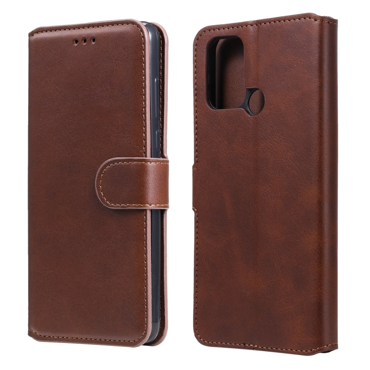 Classic Calf Texture PU + TPU Horizontal Flip Leather Case, with Holder & Card Slots & Wallet, For OPPO F17 Pro / A93, For OPPO Realme 7i / C17, For OPPO Realme 7 / Narzo 20 Pro, For OPPO Realme C11, For OPPO Realme C15 / C12