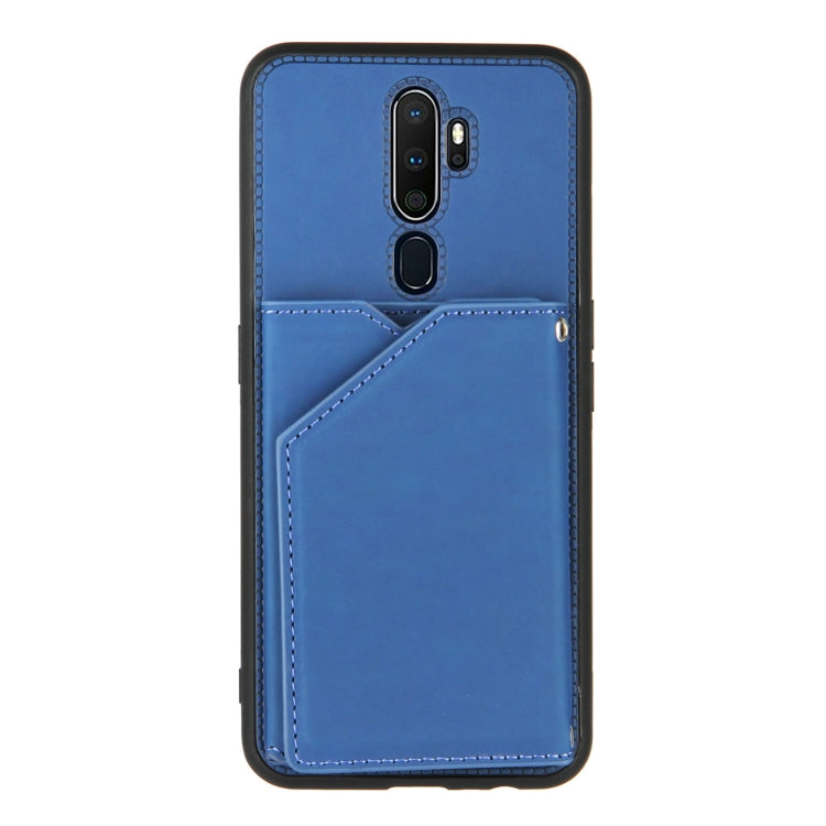 Skin Feel PU + TPU + PC Back Cover Shockproof Case with Card Slots & Holder & Photo Frame, For OPPO A9 2020, For OPPO A52 & A72 & A92, For OPPO A53, For OPPO F17, For OPPO F17 Pro & A93, For OPPO Realme 6, For OPPO Realme C3, For Huawei P30 Pro        ...
