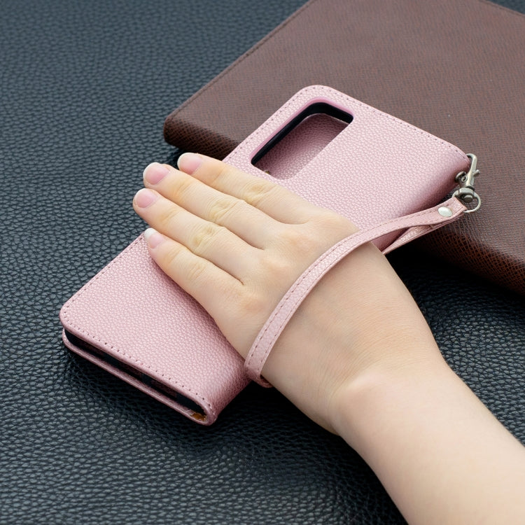 Litchi Texture Pure Color Horizontal Flip PU Leather Case with Holder & Card Slots & Wallet & Lanyard, For Huawei P smart 2021 / Y7a, For Samsung Galaxy A12