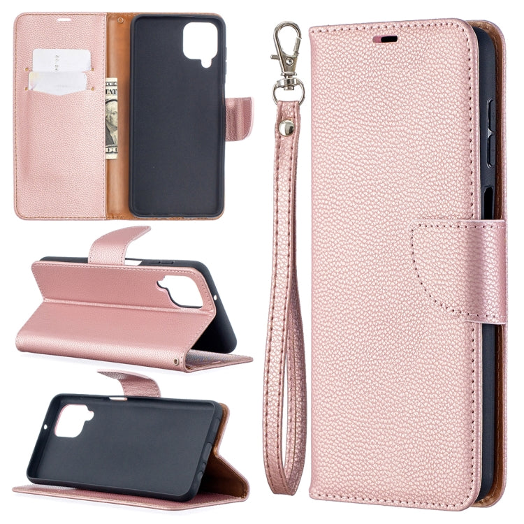 Litchi Texture Pure Color Horizontal Flip PU Leather Case with Holder & Card Slots & Wallet & Lanyard, For Huawei P smart 2021 / Y7a, For Samsung Galaxy A12