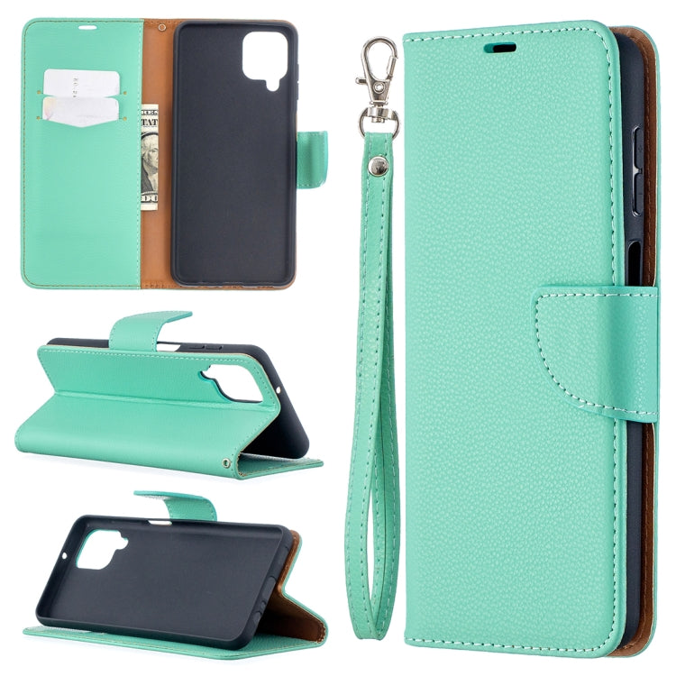 Litchi Texture Pure Color Horizontal Flip PU Leather Case with Holder & Card Slots & Wallet & Lanyard, For Huawei P smart 2021 / Y7a, For Samsung Galaxy A12