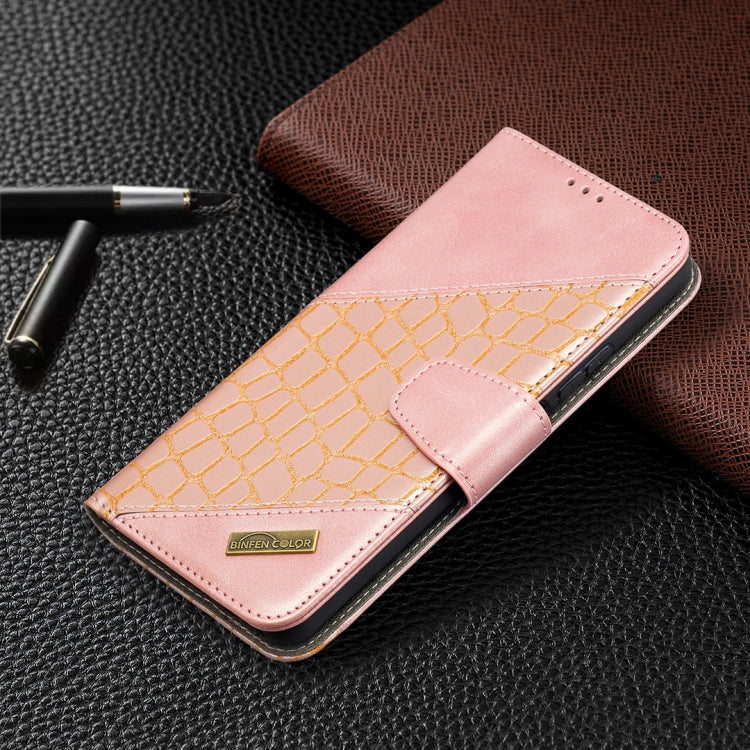 Matching Color Crocodile Texture Horizontal Flip PU Leather Case with Wallet & Holder & Card Slots, For Huawei P smart 2021 / Y7a, For Samsung Galaxy A12