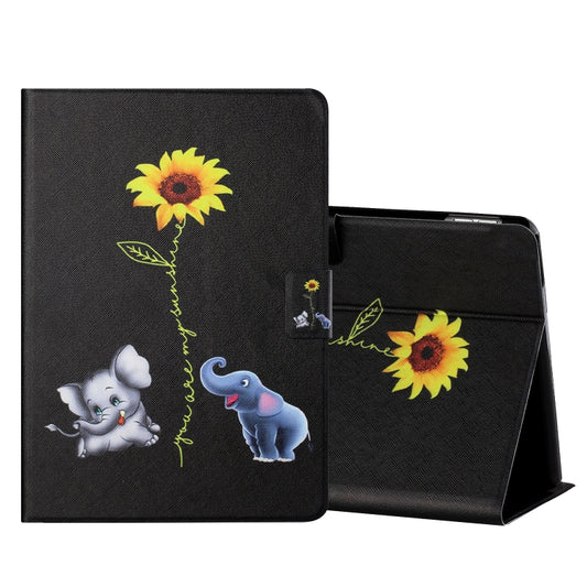 Colored Drawing Horizontal Flip Leather Case with Holder & Card Slots & Sleep / Wake-up Function, For Amazon Kindle Fire HD8 (2020), For Huawei MatePad 5G 10.4 BAH3-AN10