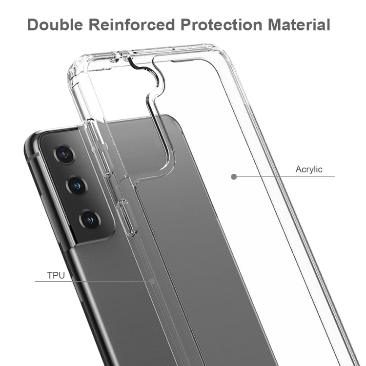Shockproof Scratchproof TPU + Acrylic Protective Case, For Samsung Galaxy S21 5G, For Samsung Galaxy S21+ 5G, For Samsung Galaxy S21 Ultra 5G