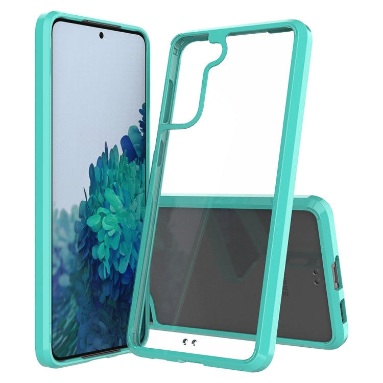 Shockproof Scratchproof TPU + Acrylic Protective Case, For Samsung Galaxy S21 5G, For Samsung Galaxy S21+ 5G, For Samsung Galaxy S21 Ultra 5G