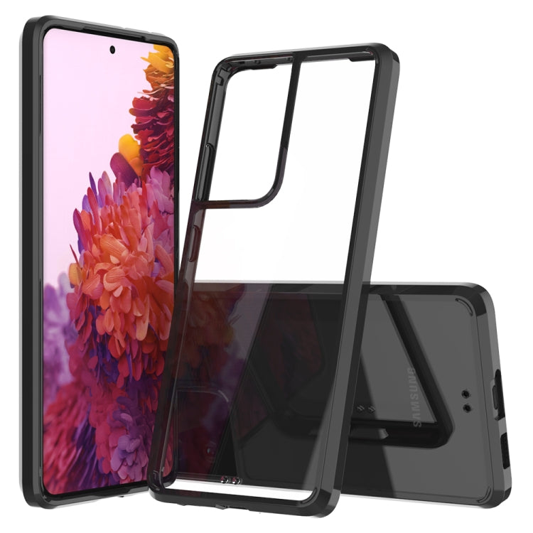 Shockproof Scratchproof TPU + Acrylic Protective Case, For Samsung Galaxy S21 5G, For Samsung Galaxy S21+ 5G, For Samsung Galaxy S21 Ultra 5G