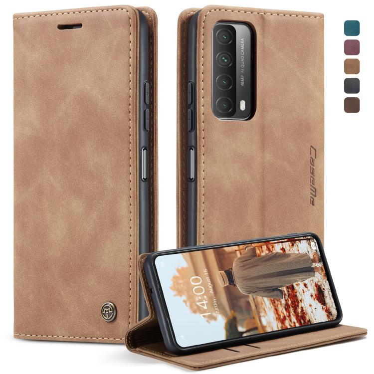 CaseMe-013 Multifunctional Retro Frosted Horizontal Flip Leather Case with Card Slot & Holder & Wallet, For OnePlus 8T, For Samsung Galaxy A42 5G, For Huawei P Smart 2021, For Xiaomi Mi 10T Lite 5G, For Xiaomi Mi 10T 5G / 10T Pro 5G