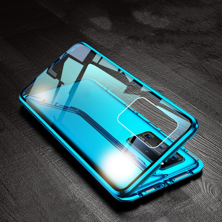 Magnetic Metal Frame Double-sided Tempered Glass Case, For Huawei P40, For Huawei P40 Pro, For Huawei P40 Pro+