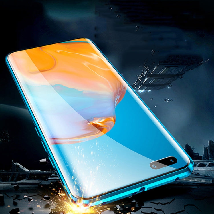 Magnetic Metal Frame Double-sided Tempered Glass Case, For Huawei P40, For Huawei P40 Pro, For Huawei P40 Pro+
