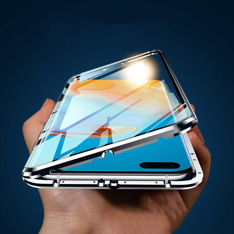 Magnetic Metal Frame Double-sided Tempered Glass Case, For Huawei P40, For Huawei P40 Pro, For Huawei P40 Pro+