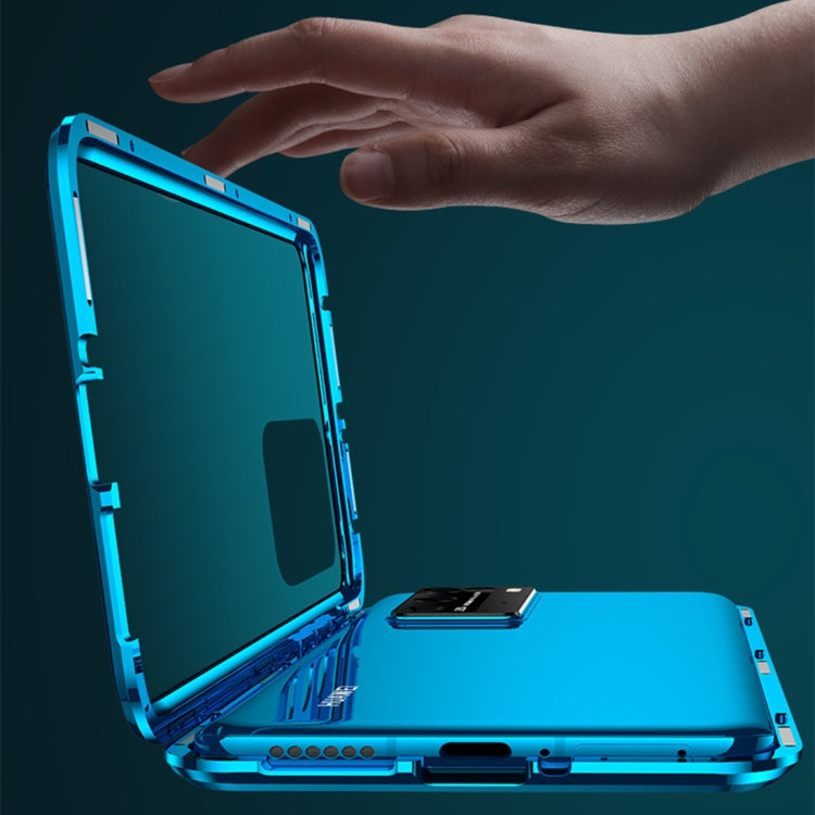 Magnetic Metal Frame Double-sided Tempered Glass Case, For Huawei P40, For Huawei P40 Pro, For Huawei P40 Pro+