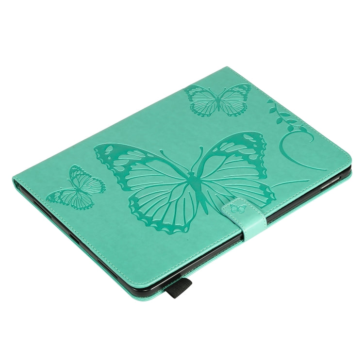 Pressed Printing Butterfly Pattern Horizontal Flip Leather Case with Holder & Card Slots & Wallet & Sleep / Wake-up Function, For iPad Air 2022 / 2020 10.9 /iPad Pro 11 2020 / 2018, For Lenovo Tab M10 Plus TB-X606F, For Samsung Galaxy S6 Lite P610     ...