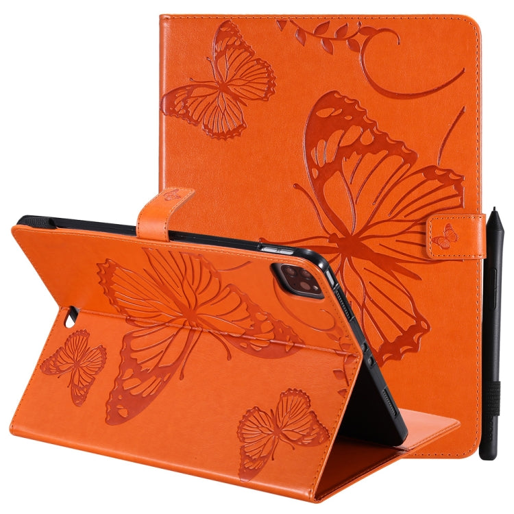 Pressed Printing Butterfly Pattern Horizontal Flip Leather Case with Holder & Card Slots & Wallet & Sleep / Wake-up Function, For iPad Air 2022 / 2020 10.9 /iPad Pro 11 2020 / 2018, For Lenovo Tab M10 Plus TB-X606F, For Samsung Galaxy S6 Lite P610     ...