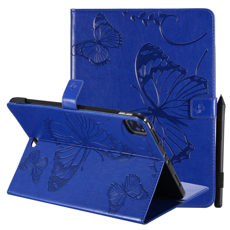 Pressed Printing Butterfly Pattern Horizontal Flip Leather Case with Holder & Card Slots & Wallet & Sleep / Wake-up Function, For iPad Air 2022 / 2020 10.9 /iPad Pro 11 2020 / 2018, For Lenovo Tab M10 Plus TB-X606F, For Samsung Galaxy S6 Lite P610     ...