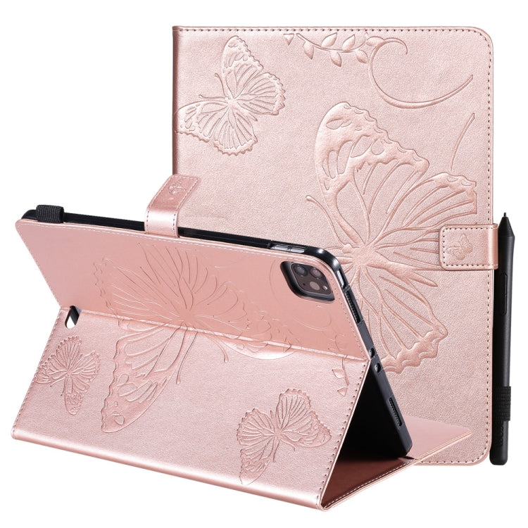 Pressed Printing Butterfly Pattern Horizontal Flip Leather Case with Holder & Card Slots & Wallet & Sleep / Wake-up Function, For iPad Air 2022 / 2020 10.9 /iPad Pro 11 2020 / 2018, For Lenovo Tab M10 Plus TB-X606F, For Samsung Galaxy S6 Lite P610     ...