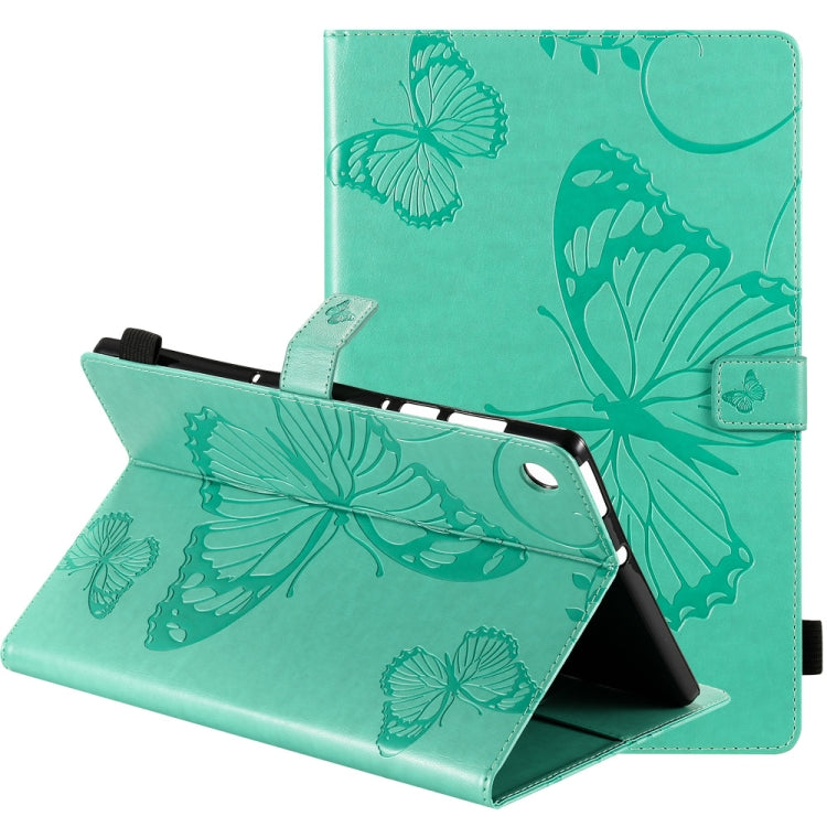 Pressed Printing Butterfly Pattern Horizontal Flip Leather Case with Holder & Card Slots & Wallet & Sleep / Wake-up Function, For iPad Air 2022 / 2020 10.9 /iPad Pro 11 2020 / 2018, For Lenovo Tab M10 Plus TB-X606F, For Samsung Galaxy S6 Lite P610     ...
