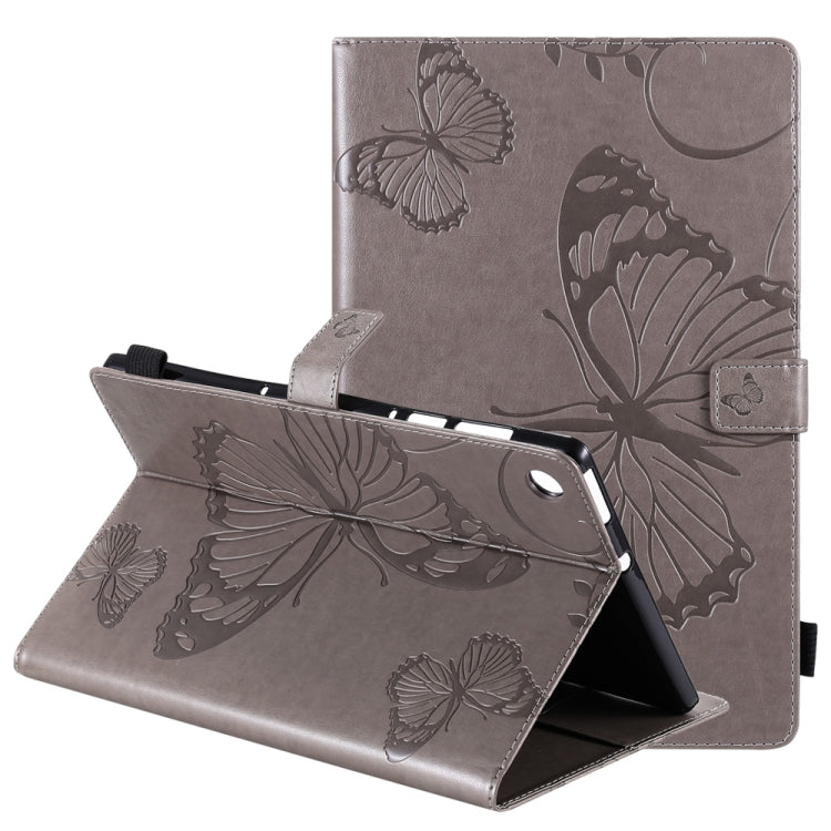 Pressed Printing Butterfly Pattern Horizontal Flip Leather Case with Holder & Card Slots & Wallet & Sleep / Wake-up Function, For iPad Air 2022 / 2020 10.9 /iPad Pro 11 2020 / 2018, For Lenovo Tab M10 Plus TB-X606F, For Samsung Galaxy S6 Lite P610     ...