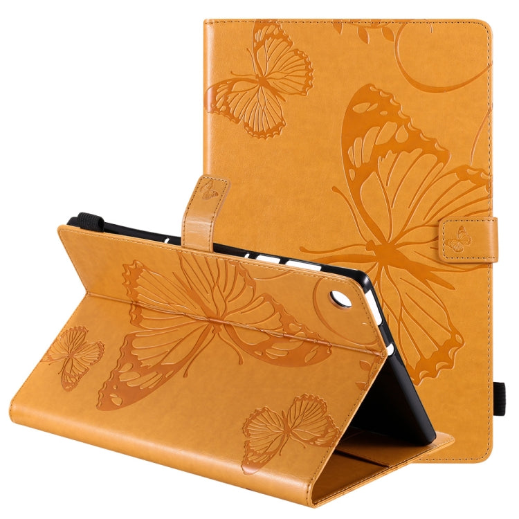 Pressed Printing Butterfly Pattern Horizontal Flip Leather Case with Holder & Card Slots & Wallet & Sleep / Wake-up Function, For iPad Air 2022 / 2020 10.9 /iPad Pro 11 2020 / 2018, For Lenovo Tab M10 Plus TB-X606F, For Samsung Galaxy S6 Lite P610     ...