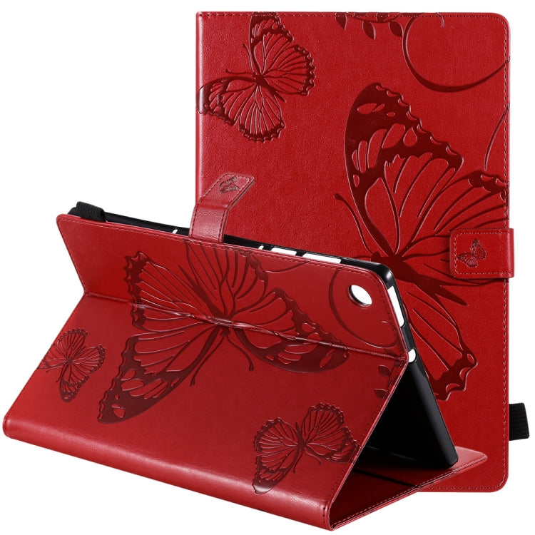 Pressed Printing Butterfly Pattern Horizontal Flip Leather Case with Holder & Card Slots & Wallet & Sleep / Wake-up Function, For iPad Air 2022 / 2020 10.9 /iPad Pro 11 2020 / 2018, For Lenovo Tab M10 Plus TB-X606F, For Samsung Galaxy S6 Lite P610     ...