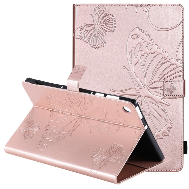 Pressed Printing Butterfly Pattern Horizontal Flip Leather Case with Holder & Card Slots & Wallet & Sleep / Wake-up Function, For iPad Air 2022 / 2020 10.9 /iPad Pro 11 2020 / 2018, For Lenovo Tab M10 Plus TB-X606F, For Samsung Galaxy S6 Lite P610     ...