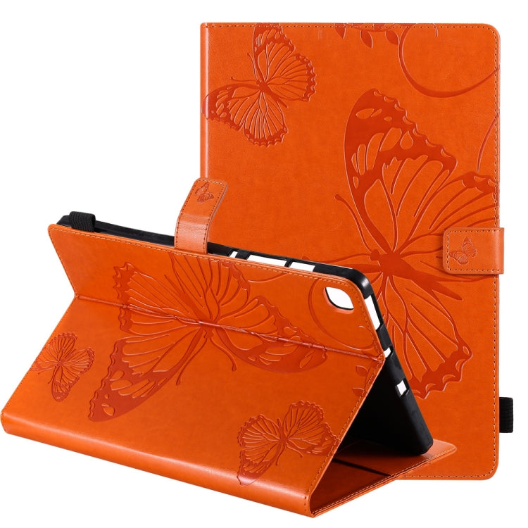 Pressed Printing Butterfly Pattern Horizontal Flip Leather Case with Holder & Card Slots & Wallet & Sleep / Wake-up Function, For iPad Air 2022 / 2020 10.9 /iPad Pro 11 2020 / 2018, For Lenovo Tab M10 Plus TB-X606F, For Samsung Galaxy S6 Lite P610     ...