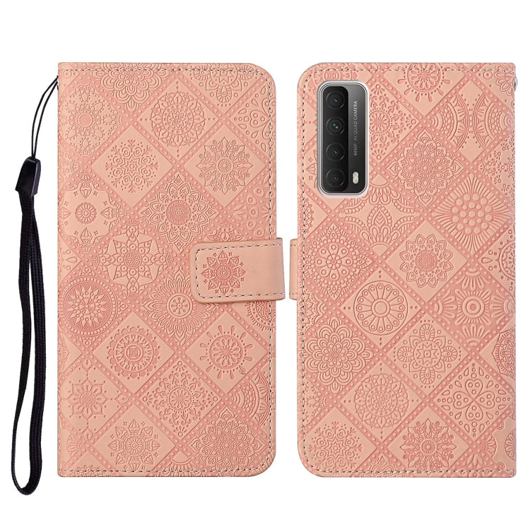Ethnic Style Embossed Pattern Horizontal Flip Leather Case with Holder & Card Slots & Wallet & Lanyard, For Huawei P smart 2021, For Huawei P smart 2020, For Huawei P Smart Z / Y9 Prime 2019, For Huawei P40, For Huawei P40 lite / nova 6 SE             ...
