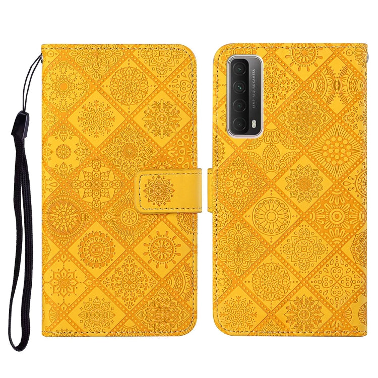 Ethnic Style Embossed Pattern Horizontal Flip Leather Case with Holder & Card Slots & Wallet & Lanyard, For Huawei P smart 2021, For Huawei P smart 2020, For Huawei P Smart Z / Y9 Prime 2019, For Huawei P40, For Huawei P40 lite / nova 6 SE             ...