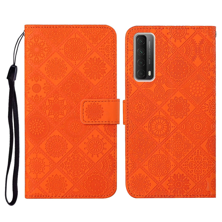 Ethnic Style Embossed Pattern Horizontal Flip Leather Case with Holder & Card Slots & Wallet & Lanyard, For Huawei P smart 2021, For Huawei P smart 2020, For Huawei P Smart Z / Y9 Prime 2019, For Huawei P40, For Huawei P40 lite / nova 6 SE             ...