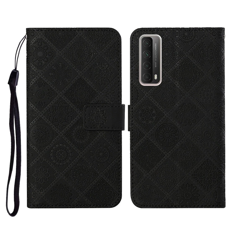 Ethnic Style Embossed Pattern Horizontal Flip Leather Case with Holder & Card Slots & Wallet & Lanyard, For Huawei P smart 2021, For Huawei P smart 2020, For Huawei P Smart Z / Y9 Prime 2019, For Huawei P40, For Huawei P40 lite / nova 6 SE             ...