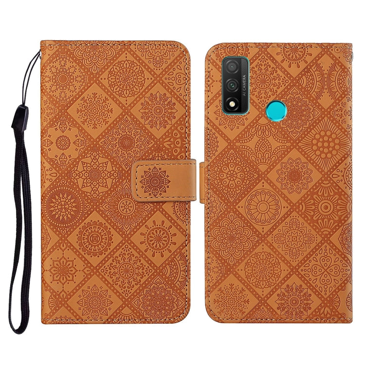 Ethnic Style Embossed Pattern Horizontal Flip Leather Case with Holder & Card Slots & Wallet & Lanyard, For Huawei P smart 2021, For Huawei P smart 2020, For Huawei P Smart Z / Y9 Prime 2019, For Huawei P40, For Huawei P40 lite / nova 6 SE             ...