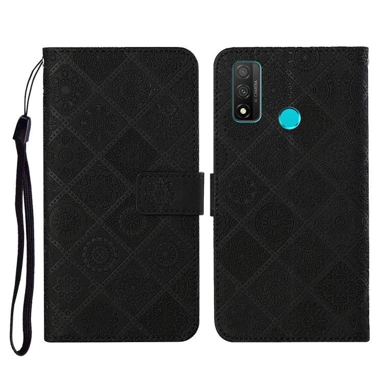 Ethnic Style Embossed Pattern Horizontal Flip Leather Case with Holder & Card Slots & Wallet & Lanyard, For Huawei P smart 2021, For Huawei P smart 2020, For Huawei P Smart Z / Y9 Prime 2019, For Huawei P40, For Huawei P40 lite / nova 6 SE             ...