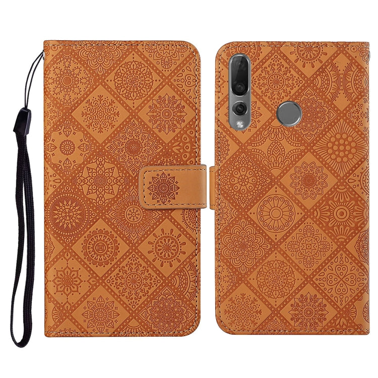 Ethnic Style Embossed Pattern Horizontal Flip Leather Case with Holder & Card Slots & Wallet & Lanyard, For Huawei P smart 2021, For Huawei P smart 2020, For Huawei P Smart Z / Y9 Prime 2019, For Huawei P40, For Huawei P40 lite / nova 6 SE             ...
