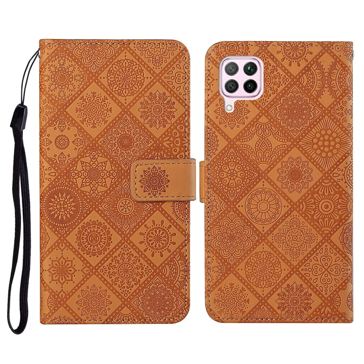 Ethnic Style Embossed Pattern Horizontal Flip Leather Case with Holder & Card Slots & Wallet & Lanyard, For Huawei P smart 2021, For Huawei P smart 2020, For Huawei P Smart Z / Y9 Prime 2019, For Huawei P40, For Huawei P40 lite / nova 6 SE             ...
