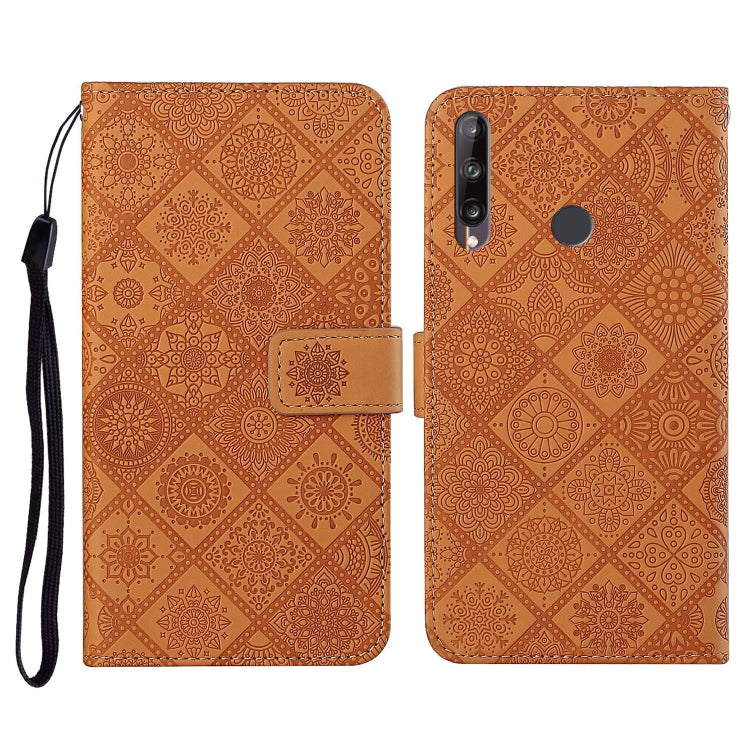 Ethnic Style Embossed Pattern Horizontal Flip Leather Case with Holder & Card Slots & Wallet & Lanyard, For Huawei P smart 2021, For Huawei P smart 2020, For Huawei P Smart Z / Y9 Prime 2019, For Huawei P40, For Huawei P40 lite / nova 6 SE             ...