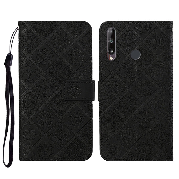 Ethnic Style Embossed Pattern Horizontal Flip Leather Case with Holder & Card Slots & Wallet & Lanyard, For Huawei P smart 2021, For Huawei P smart 2020, For Huawei P Smart Z / Y9 Prime 2019, For Huawei P40, For Huawei P40 lite / nova 6 SE             ...