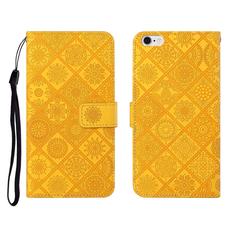 Ethnic Style Embossed Pattern Horizontal Flip Leather Case with Holder & Card Slots & Wallet & Lanyard, For iPhone 6, For iPhone 6 Plus, For iPhone 8 Plus / 7 Plus, For iPhone 11, For iPhone 11 Pro, For iPhone 11 Pro Max