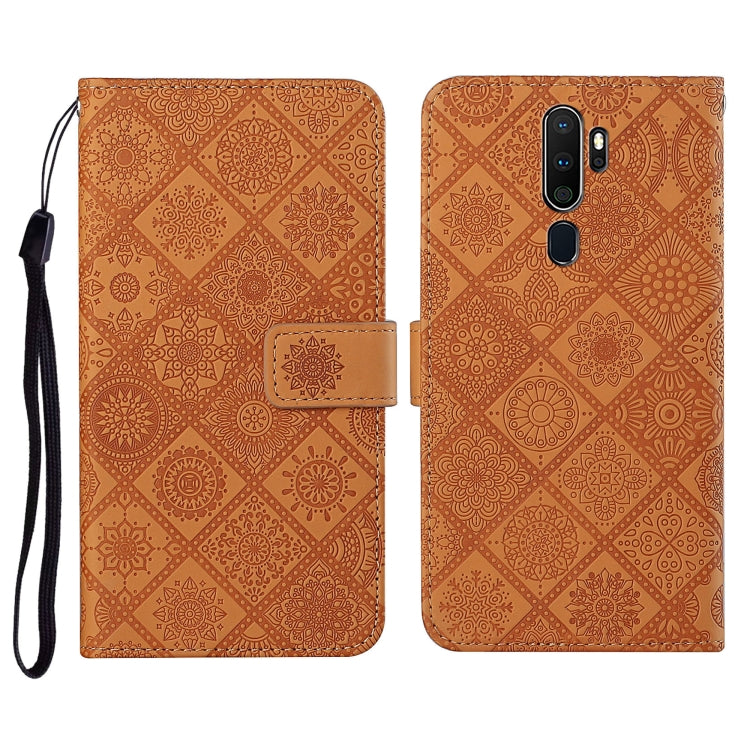 Ethnic Style Embossed Pattern Horizontal Flip Leather Case with Holder & Card Slots & Wallet & Lanyard, For OPPO A5 / A9 2020, For OPPO A92 / A72 / A52, For OPPO F1s, For OPPO Realme C3, For OPPO Realme 5, For OPPO Realme 5 Pro