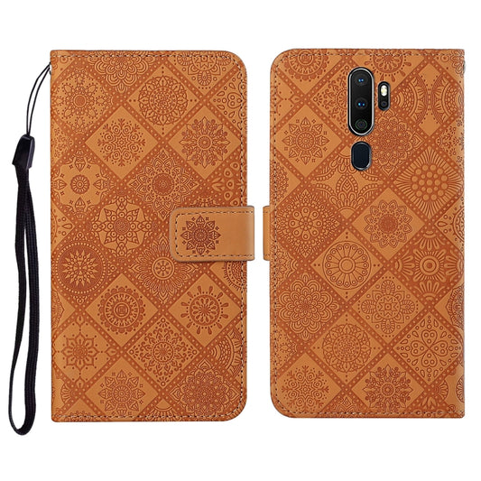 Ethnic Style Embossed Pattern Horizontal Flip Leather Case with Holder & Card Slots & Wallet & Lanyard, For OPPO A5 / A9 2020, For OPPO A92 / A72 / A52, For OPPO F1s, For OPPO Realme C3, For OPPO Realme 5, For OPPO Realme 5 Pro