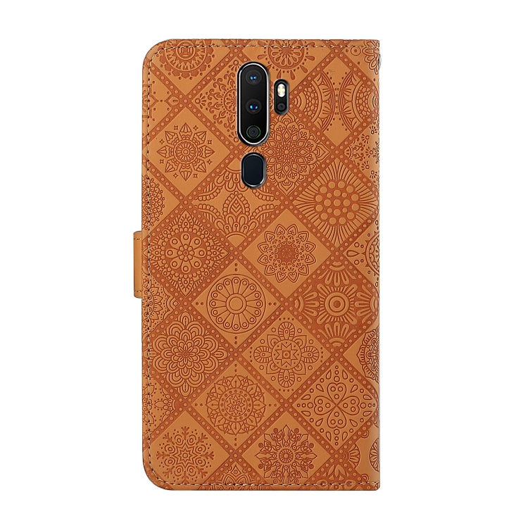 Ethnic Style Embossed Pattern Horizontal Flip Leather Case with Holder & Card Slots & Wallet & Lanyard, For OPPO A5 / A9 2020, For OPPO A92 / A72 / A52, For OPPO F1s, For OPPO Realme C3, For OPPO Realme 5, For OPPO Realme 5 Pro