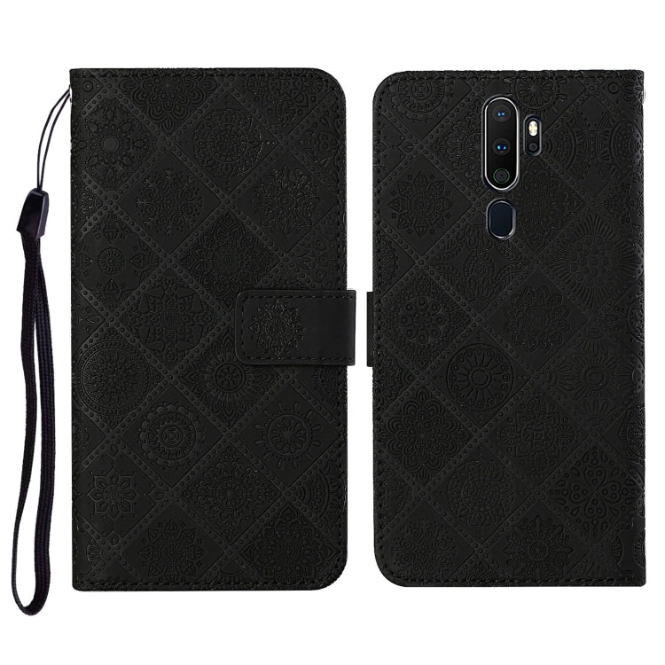 Ethnic Style Embossed Pattern Horizontal Flip Leather Case with Holder & Card Slots & Wallet & Lanyard, For OPPO A5 / A9 2020, For OPPO A92 / A72 / A52, For OPPO F1s, For OPPO Realme C3, For OPPO Realme 5, For OPPO Realme 5 Pro