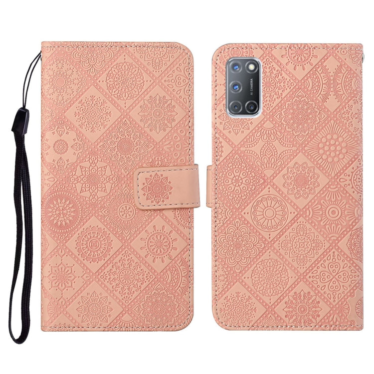 Ethnic Style Embossed Pattern Horizontal Flip Leather Case with Holder & Card Slots & Wallet & Lanyard, For OPPO A5 / A9 2020, For OPPO A92 / A72 / A52, For OPPO F1s, For OPPO Realme C3, For OPPO Realme 5, For OPPO Realme 5 Pro