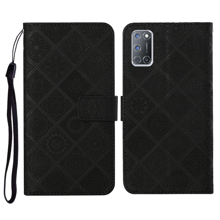 Ethnic Style Embossed Pattern Horizontal Flip Leather Case with Holder & Card Slots & Wallet & Lanyard, For OPPO A5 / A9 2020, For OPPO A92 / A72 / A52, For OPPO F1s, For OPPO Realme C3, For OPPO Realme 5, For OPPO Realme 5 Pro