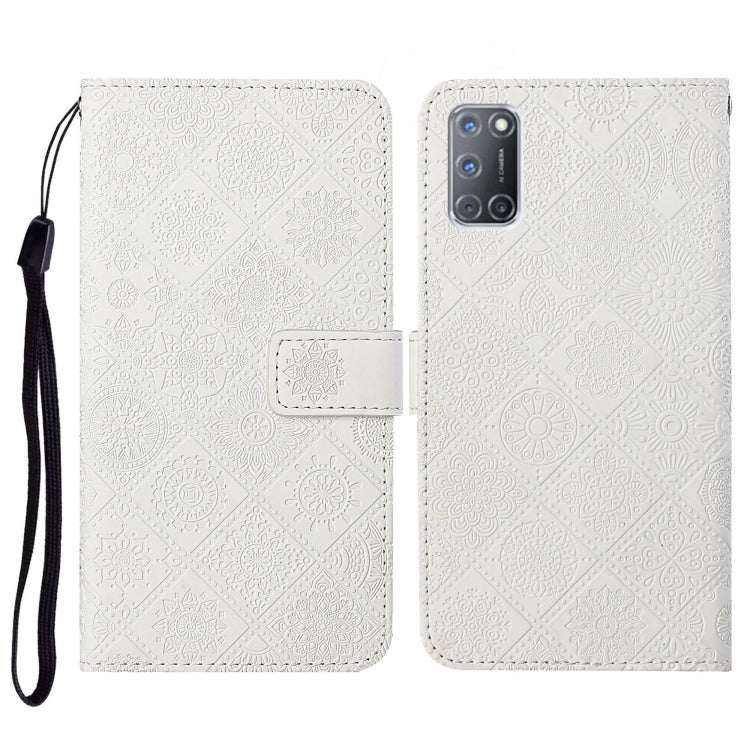 Ethnic Style Embossed Pattern Horizontal Flip Leather Case with Holder & Card Slots & Wallet & Lanyard, For OPPO A5 / A9 2020, For OPPO A92 / A72 / A52, For OPPO F1s, For OPPO Realme C3, For OPPO Realme 5, For OPPO Realme 5 Pro