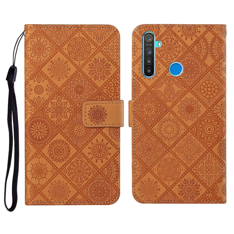 Ethnic Style Embossed Pattern Horizontal Flip Leather Case with Holder & Card Slots & Wallet & Lanyard, For OPPO A5 / A9 2020, For OPPO A92 / A72 / A52, For OPPO F1s, For OPPO Realme C3, For OPPO Realme 5, For OPPO Realme 5 Pro