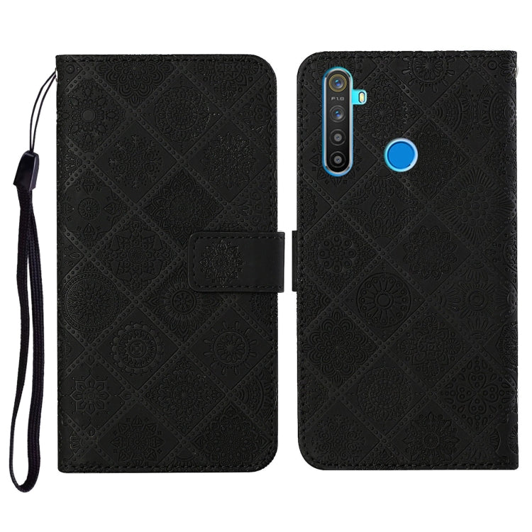 Ethnic Style Embossed Pattern Horizontal Flip Leather Case with Holder & Card Slots & Wallet & Lanyard, For OPPO A5 / A9 2020, For OPPO A92 / A72 / A52, For OPPO F1s, For OPPO Realme C3, For OPPO Realme 5, For OPPO Realme 5 Pro