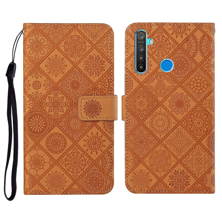 Ethnic Style Embossed Pattern Horizontal Flip Leather Case with Holder & Card Slots & Wallet & Lanyard, For OPPO A5 / A9 2020, For OPPO A92 / A72 / A52, For OPPO F1s, For OPPO Realme C3, For OPPO Realme 5, For OPPO Realme 5 Pro