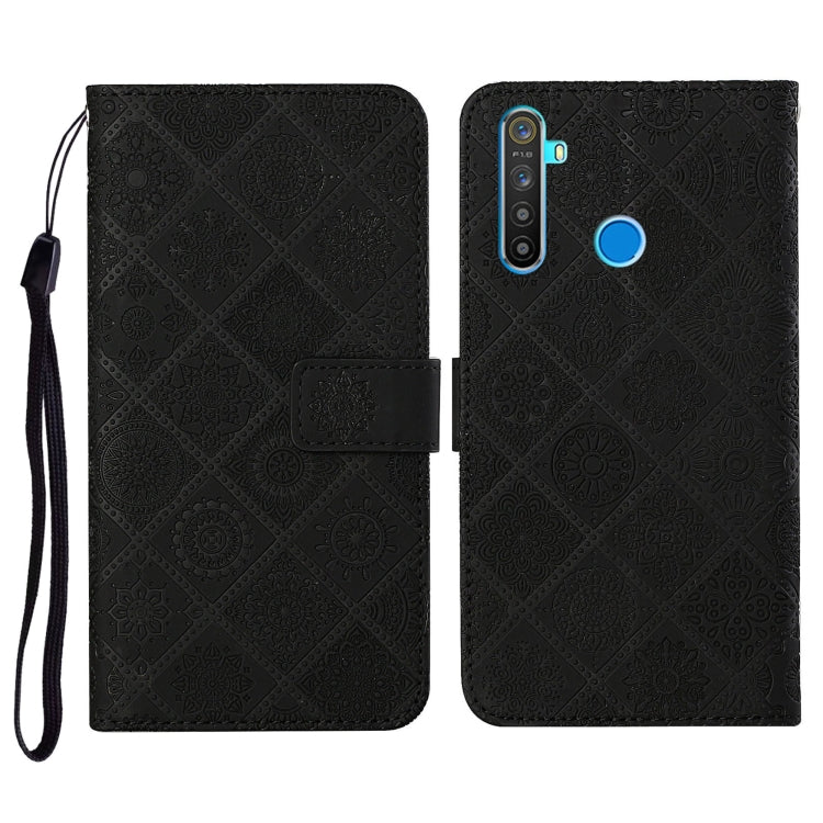 Ethnic Style Embossed Pattern Horizontal Flip Leather Case with Holder & Card Slots & Wallet & Lanyard, For OPPO A5 / A9 2020, For OPPO A92 / A72 / A52, For OPPO F1s, For OPPO Realme C3, For OPPO Realme 5, For OPPO Realme 5 Pro